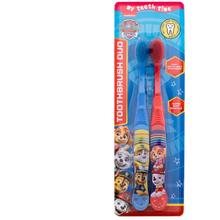 FRAGRANCES FOR CHILDREN Paw Patrol Toothbrush Duo Super Soft 4-6 ( Blue and Red ) - Sada kartáčků 2ml