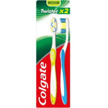 COLGATE Twister Medium Toothpaste - Klasický zubní kartáček 2.0ks
