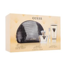 GUESS SEDUCTIVE(W)(H/B)4PC SET(2.5oz edt sp(LI FREE),15ml Travel sp,3.4oz Body Lotion,Pouch)