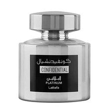 LATTAFA Confidential Platinum Eau De Parfum pro muže 100 ml