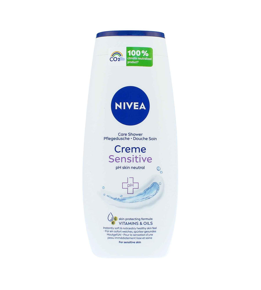 NIVEA Creme Sensitive Care Shower Gel 250 ML - Parfumby.com