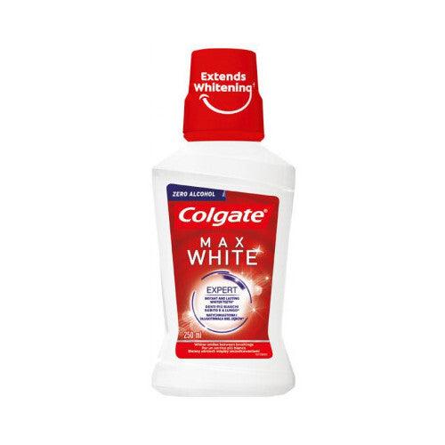 COLGATE Max White Expert Mouthwash - Whitening mouthwash without alcohol 500 ML - Parfumby.com