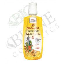 BIONE COSMETICS Dentamint Mouthwash Med + Propolis 500 ml - Parfumby.com