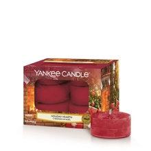 YANKEE CANDLE Holiday Hearth Candle - Aromatic Tealights 12 Pcs 9.8 g - Parfumby.com