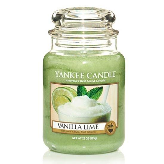 YANKEE CANDLE Vanilla Lime Candle - Scented candle 623 G - Parfumby.com