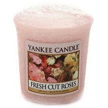 YANKEE CANDLE Fresh Cut Roses - Aromatic votive candle 49 G - Parfumby.com