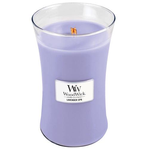 WOODWICK Lavender Spa Vase (Lavender Spa) - Scented Candle 609.5 G - Parfumby.com