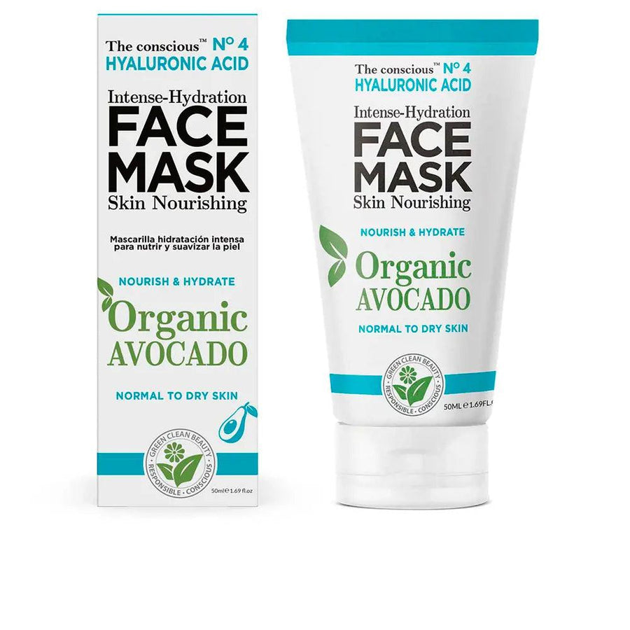 THE CONSCIOUSâ„¢ THE CONSCIOUSâ„¢ Hyaluronic Acid Intense-hydration Face Mask Organic Avocado 50 ml - Parfumby.com