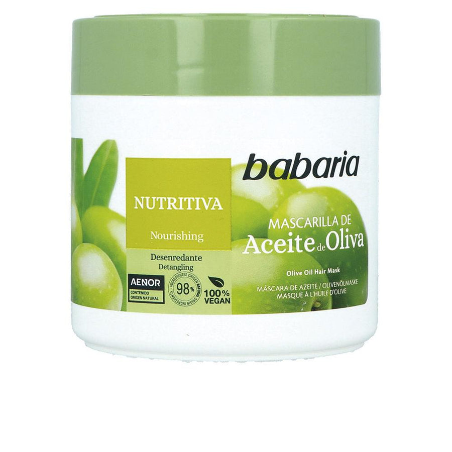 BABARIA Olive Oil Nourishing Hair Mask 400 Ml - Parfumby.com