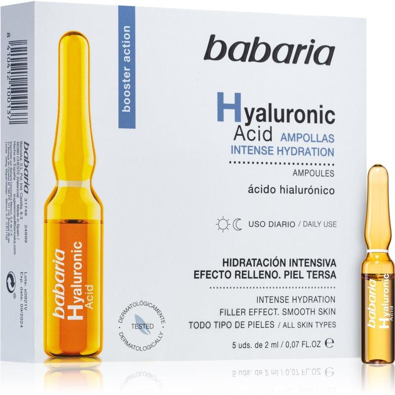 BABARIA Hyaluronic Acid Intense Hydration Ampoules 5 X 2 Ml - Parfumby.com