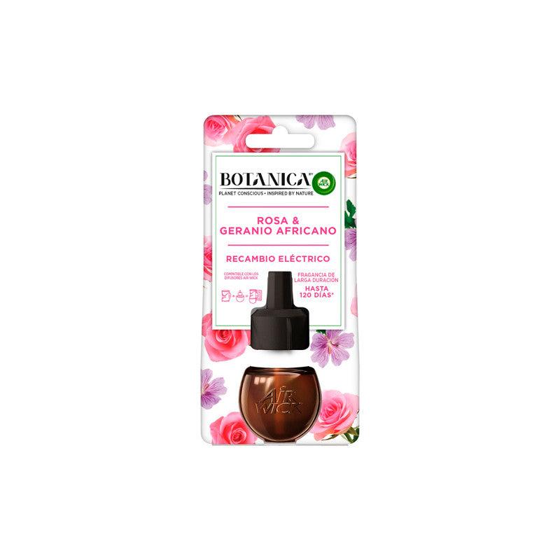 AIR-WICK AIR-WICK Botanica Air Freshener Electric Refillable #ROSE-&-GERANIUM - Parfumby.com