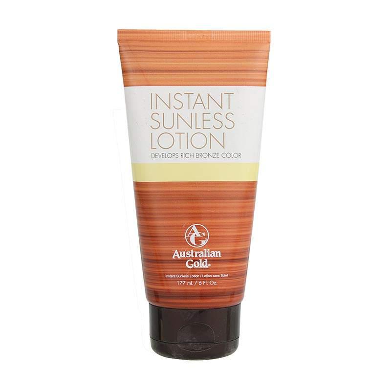 AUSTRALIAN GOLD Sunless Instant Rich Bronze Color Lotion 177 ML - Parfumby.com