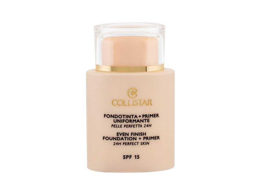COLLISTAR Even Finish Foundation + Primer Perfect Skin Spf15 #3-SAND-3 - Parfumby.com