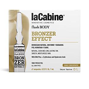 LA CABINE Flash Body Bronzer Effect Ampoules 7 ML - Parfumby.com