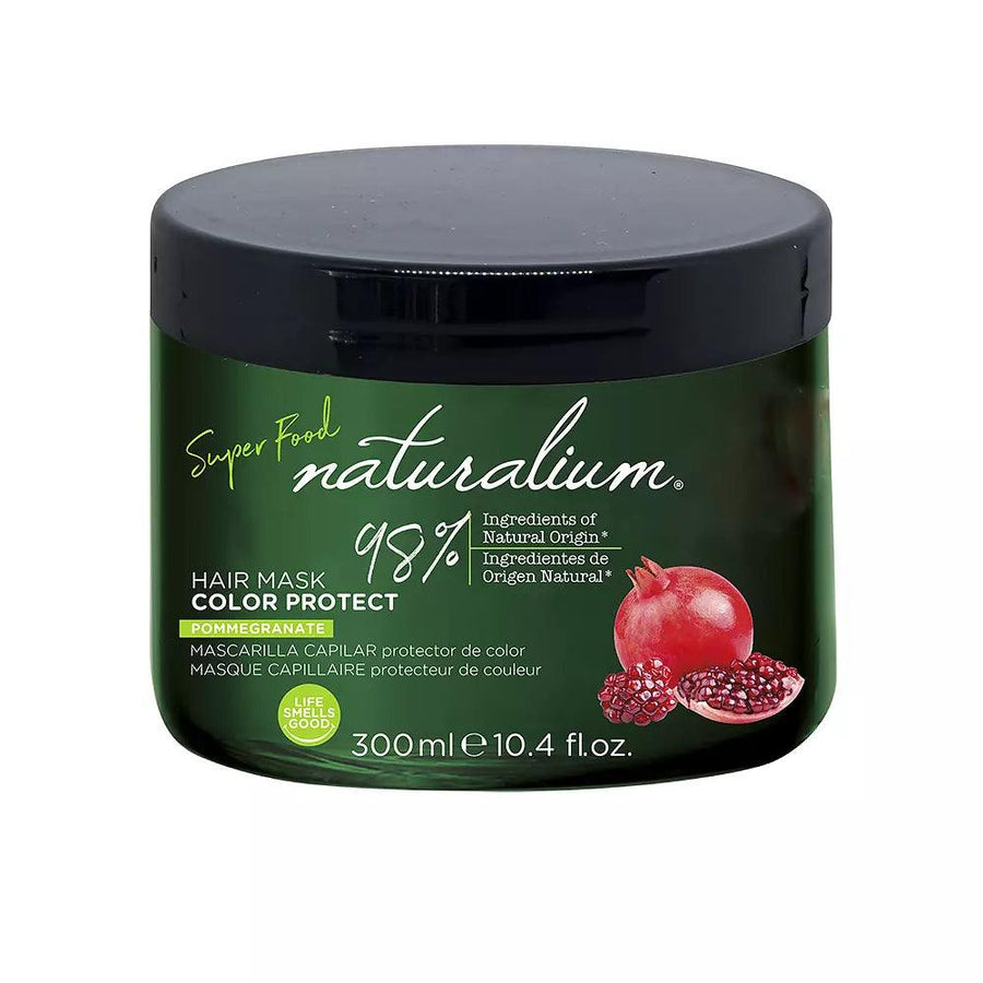 NATURALIUM Super Food Pommegranate Color Protect Hair Mask 300 ml - Parfumby.com