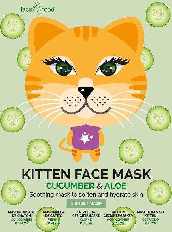 7TH HEAVEN Animal Kitten Face Mask 1 Pcs - Parfumby.com