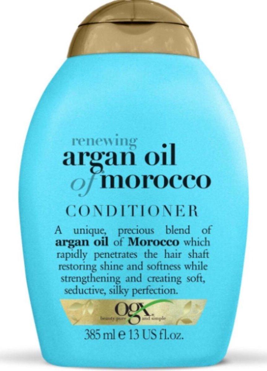 OGX Argan Oil Renewing Hair Conditioner 385 ml - Parfumby.com