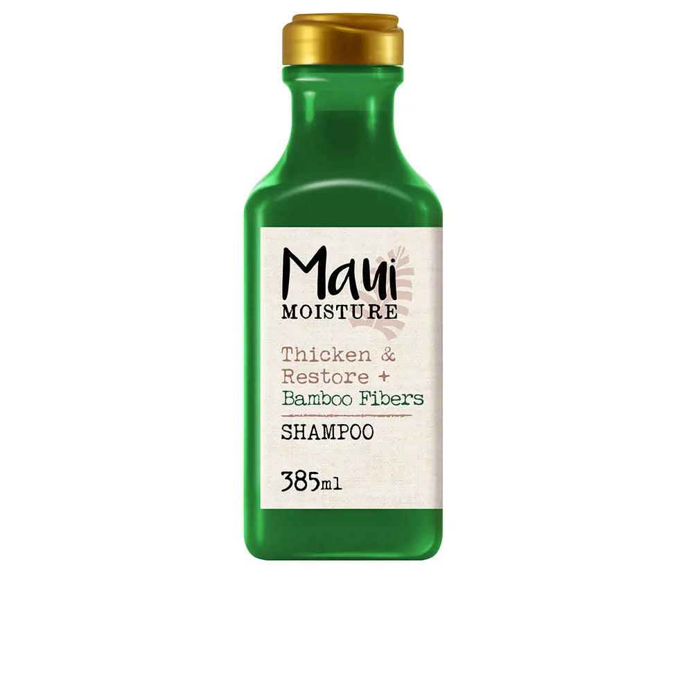 MAUI Bamboo Fibers Thicken & Restore Shampoo 385 Ml - Parfumby.com