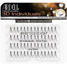 ARDELL 3D Individuals Duralash Knot-Free False Eyelashes #LONG-BLACK - Parfumby.com