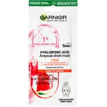 GARNIER Skin Naturals Hyaluronic Acid Ampoule Sheet Mask 15 G - Parfumby.com
