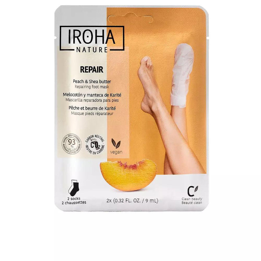 IROHA Peach Foot Mask Socks Repair 1 pcs - Parfumby.com