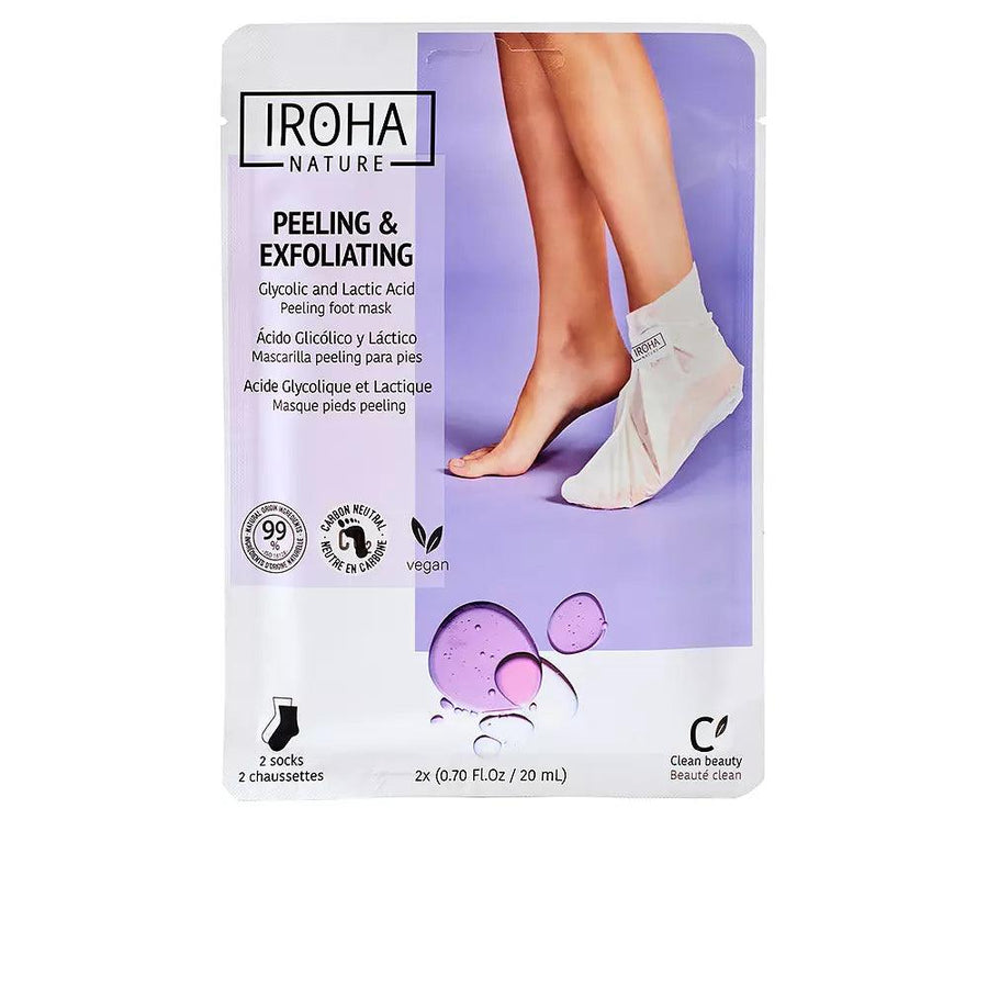 IROHA Lavender Foot Mask Socks Exfoliation 1 pcs - Parfumby.com