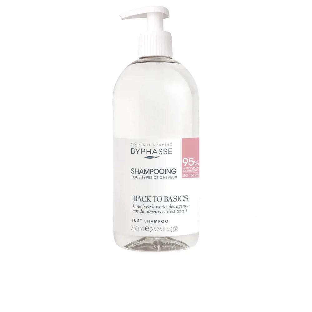 BYPHASSE Back To Basics Shampoo All Hair Types 750 ml - Parfumby.com