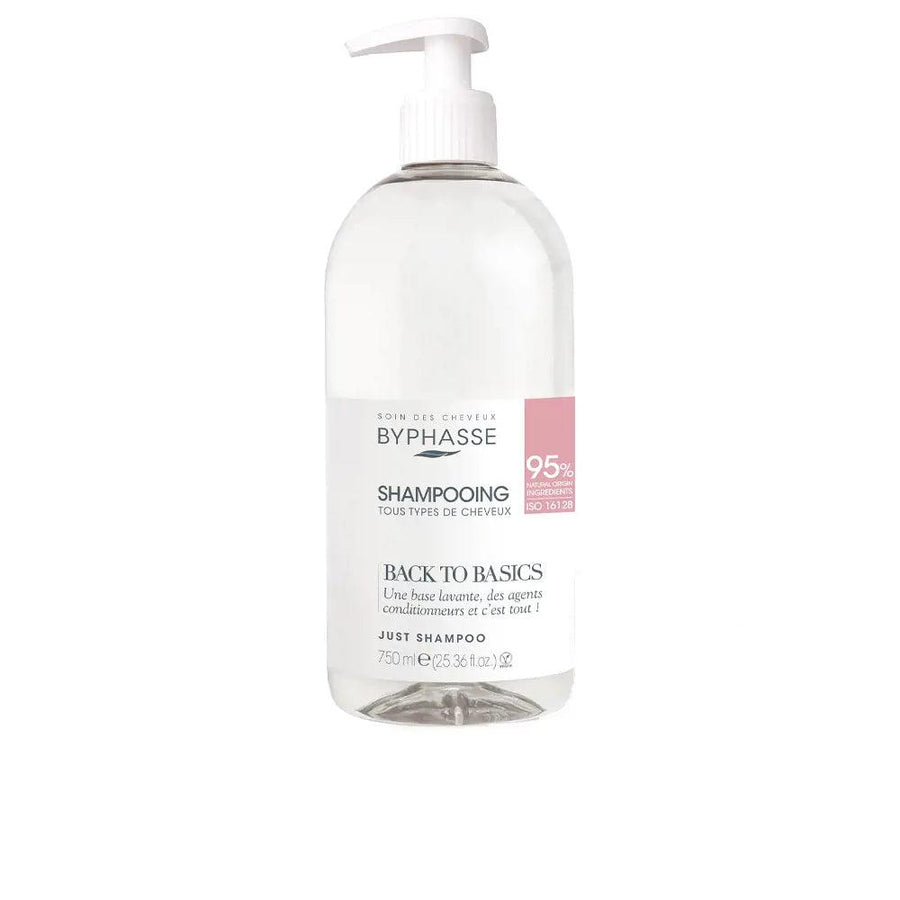 BYPHASSE Back To Basics Shampoo All Hair Types 750 ml - Parfumby.com
