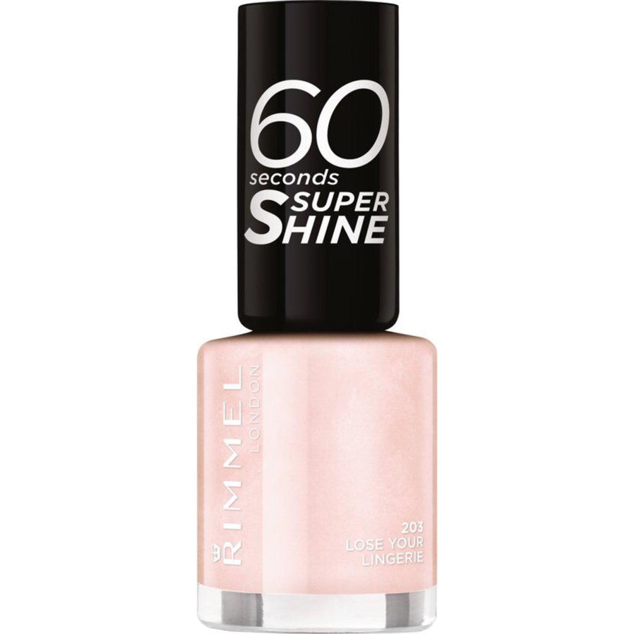 RIMMEL 60 Seconds Super Shine Nail polish #203-LOSE-YOUR-LINGERIE - Parfumby.com