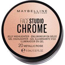 MAYBELLINE Face Studio Chrome Jelly Highlighter - Brightener #30-METALLIC-BRONZE - Parfumby.com