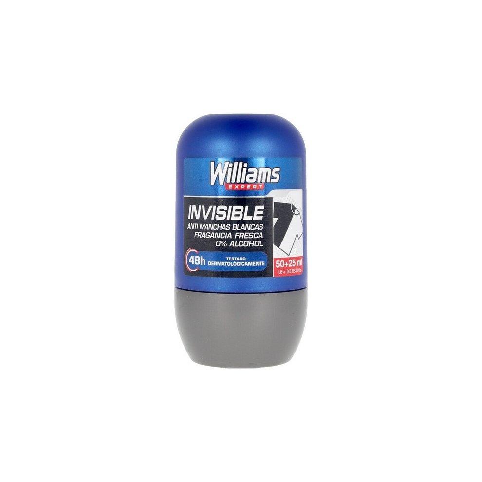 WILLIAMS Invisible 48h Roll-on Deodorant 75 ML - Parfumby.com
