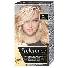 L'OREAL Preference Hair Color - Permanent hair color #8.12-COLD-LIGHT-BLOND - Parfumby.com
