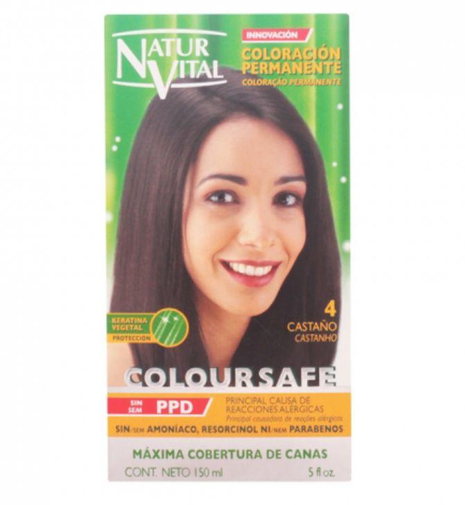 NATUR VITAL Coloursafe Permanent Dye #Brown - Parfumby.com