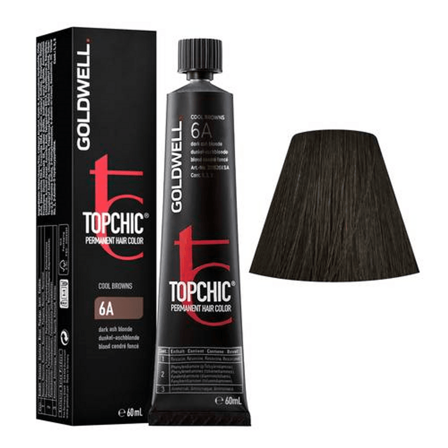 GOLDWELL Topchic Hair Color 6a 60 ml - Parfumby.com