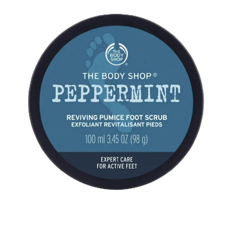 THE BODY SHOP Peppermint Reviving Pumice Foot Scrub 100 ml - Parfumby.com