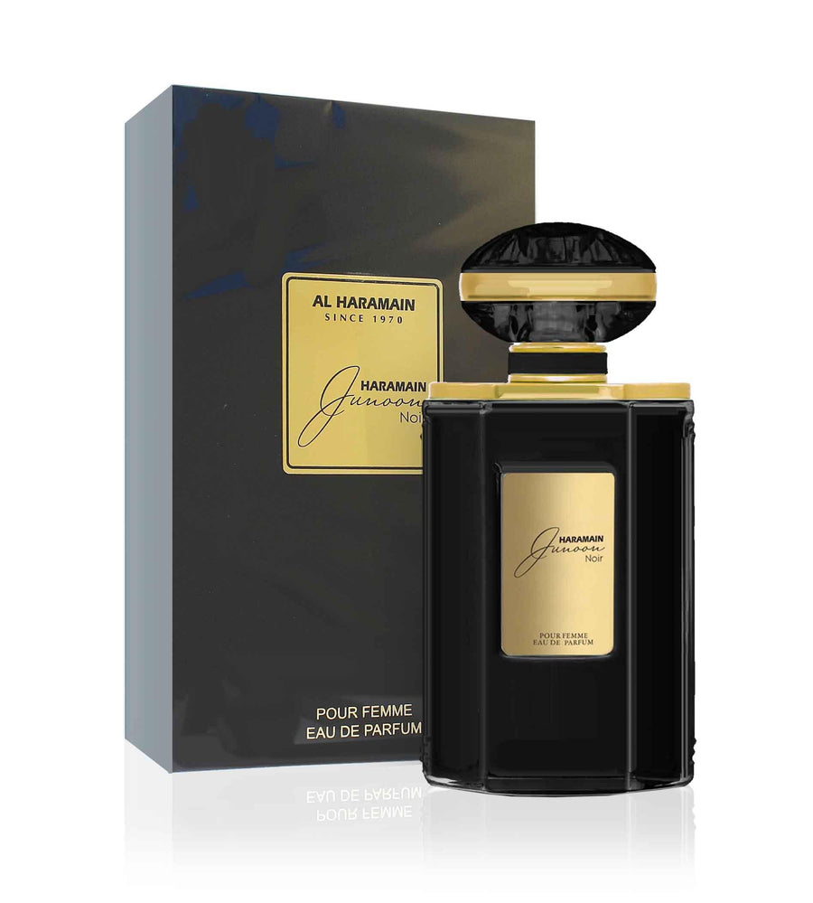 AL HARAMAIN Junoon Noir Eau De Parfum 75 ML - Parfumby.com