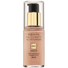 MAX FACTOR Facefinity All Day Flawless Flexi-Hold 3in1 Primer Concealer Foundation SPF20 76 30 ml