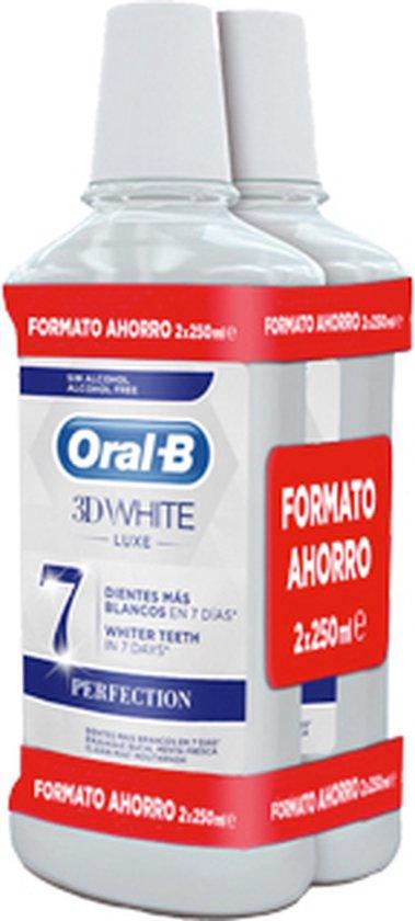 ORAL-B ORAL-B 3d White Luxe Perfection Mouthwash 2 X 500 ml - Parfumby.com