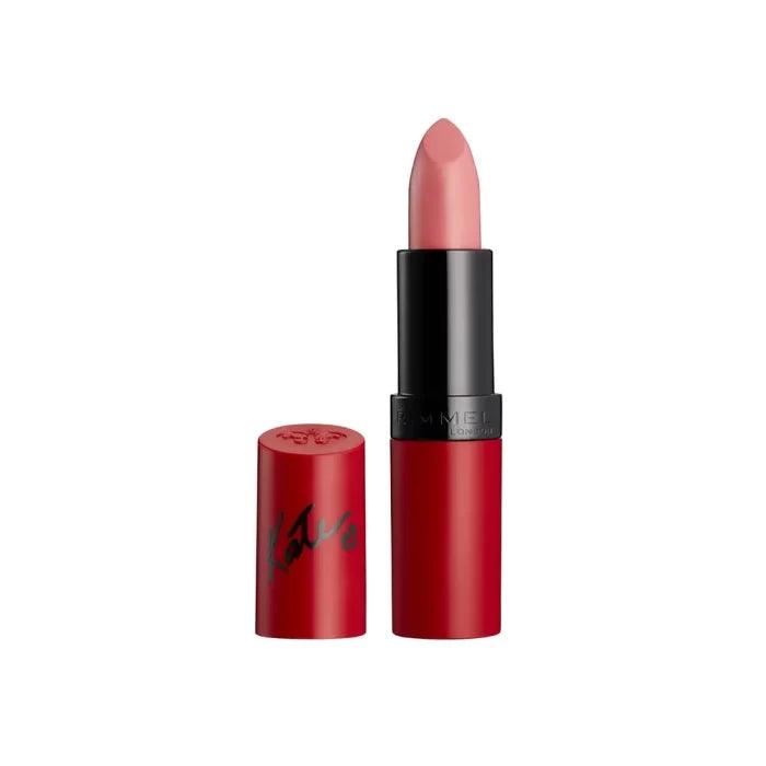 RIMMEL Lasting Finish Matte Lipstick By Kate Moss #101-PINK-ROSE-4G - Parfumby.com