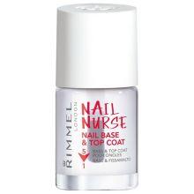 RIMMEL Nail Nurse Care Base & Top Coat 5in1 12 ML - Parfumby.com