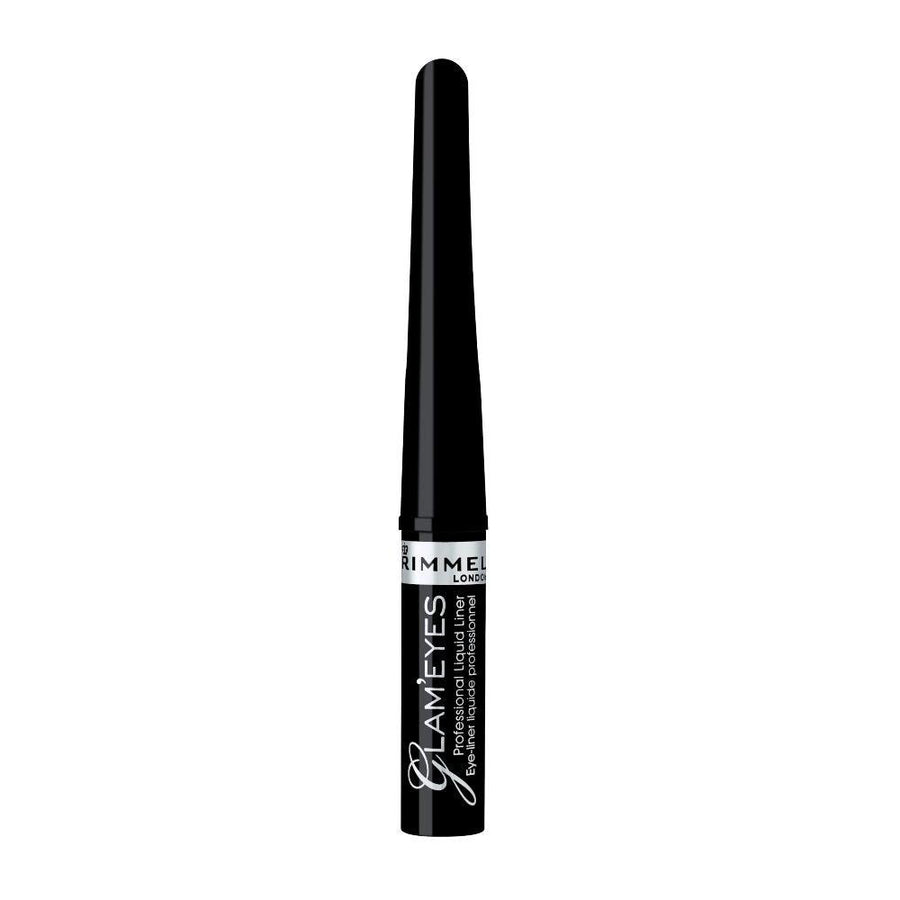 RIMMEL Glam'eyes Professional Liquid Eye Liner #001-BLACK - Parfumby.com