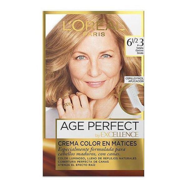 L'OREAL Excellence Age Perfect Tint Hair Color #61/2.3-CASTANO-CLARISIMODORADO - Parfumby.com