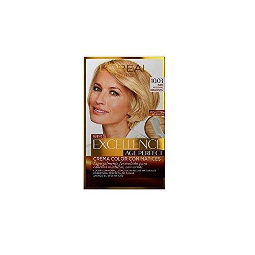 L'OREAL Excellence Age Perfect Tint Hair Color #10.03-VERY-LIGHT-GOLDEN-BLONDE - Parfumby.com