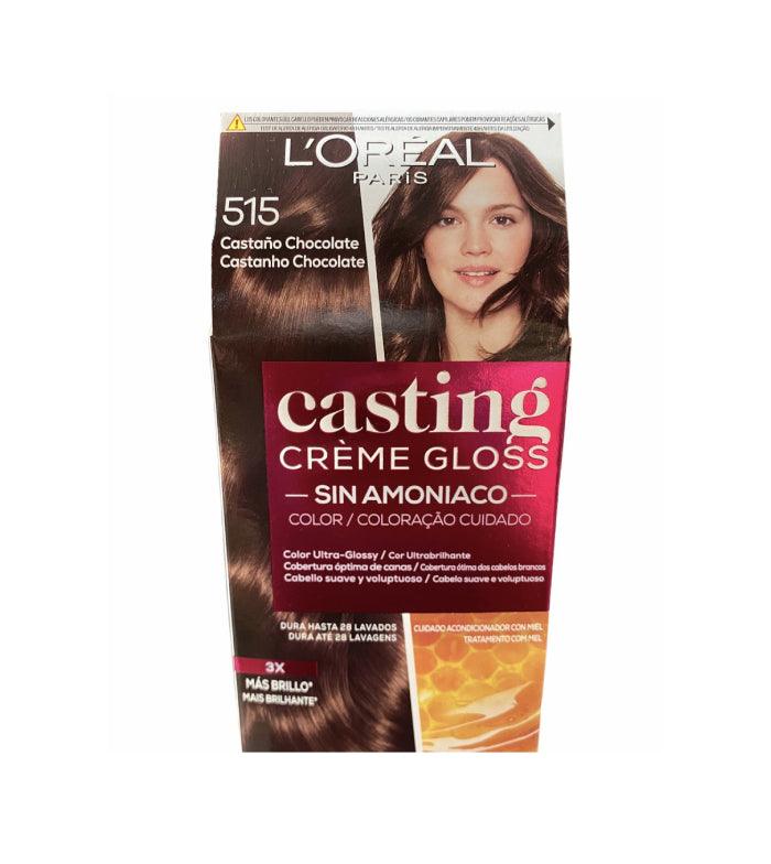 L'OREAL Casting Cream Gloss Hair Color #515-CHOCOLATE-HELADO - Parfumby.com