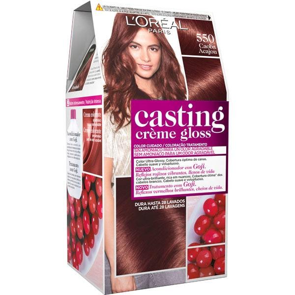 L'OREAL Casting Cream Gloss Hair Color #550-CAOBA - Parfumby.com