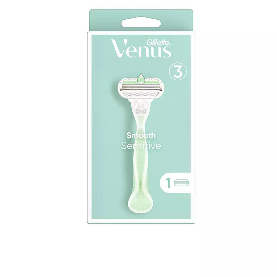 GILLETTE Venus Smooth Sensitive Machine + 1 Charger 1 pcs - Parfumby.com