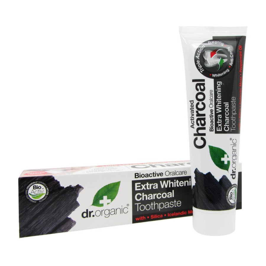 DR. ORGANIC DR. ORGANIC Carbon Toothpaste 100 ML - Parfumby.com