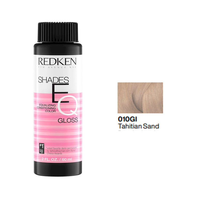 REDKEN Shades Eq Gloss #0010gi-tahitiaans zand 60 ml X 3 HE