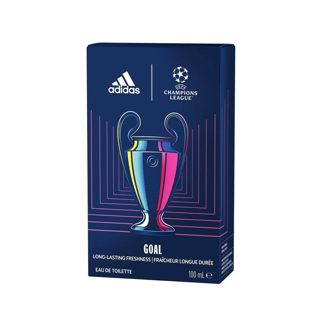 ADIDAS  Goal Fraicheur Longue Duree Champions League Eau de Toilette 100 mL