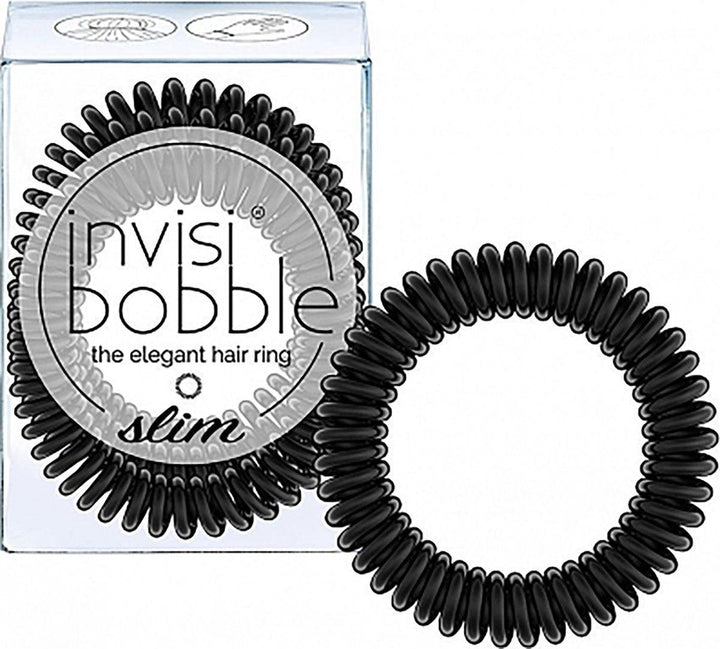 INVISIBOBBLE Slim Hair Band #TRUE-BLACK - Parfumby.com